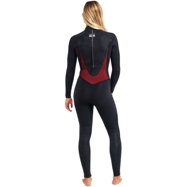 2026 Roxy Womens Swell Natural 4/3mm Back Zip Wetsuit 26BW213512 - Golden Gal